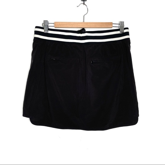Athleta | Black And White Skirt Shorts Skort - Picture 3 of 6